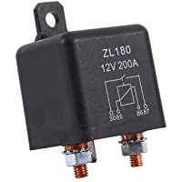 Relés automotrices- 12V 200A Interruptor de relé Camión de servicio pesado Camión de motor Bote de arranque de automóvil…